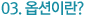 03. 옵션이란?