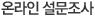 온라인 설문조사
